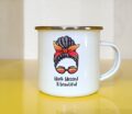Sublimation Enamel steel mug
