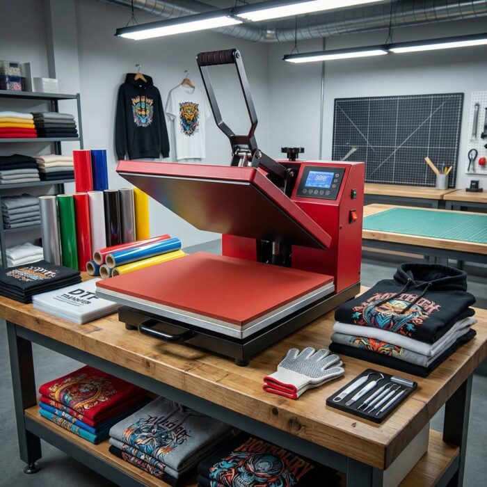 16x24 Heat Press Machine With Touch Screen And Slider MB0MC014 Professional Studio