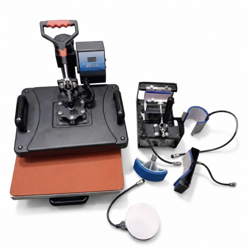5 in 1 Combo Heat Press Machine with Slider MB0MC024 High Fidelity Front