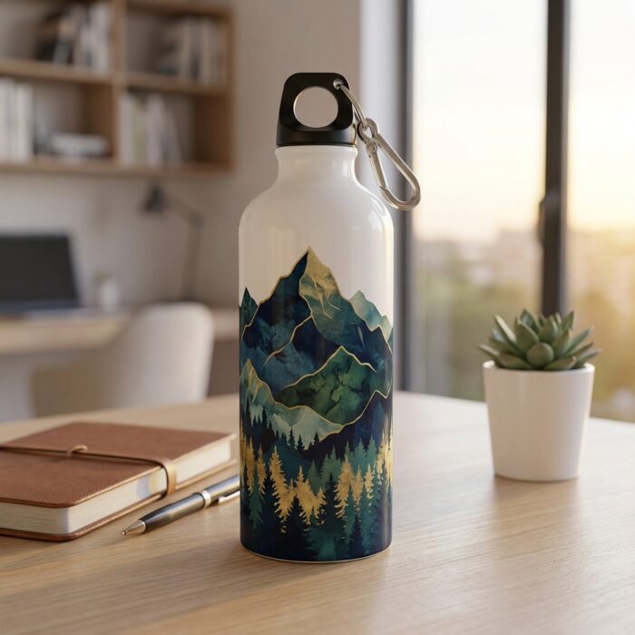 Aluminium White Sipper Sublimation Bottle MB0SP007 Marketing