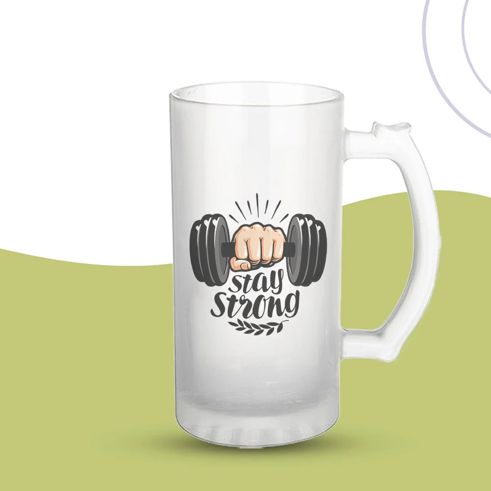 Frosted Beer Mug (16oz) 1 Frosted Beer Mug (16oz)