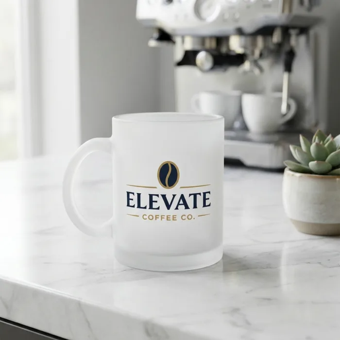 Frosted Mug 11 Oz MB0MG027 The Professional Merchandise Shot
