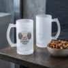 Frosted Beer Mug (16oz) 6 MB0MG026 the social connection
