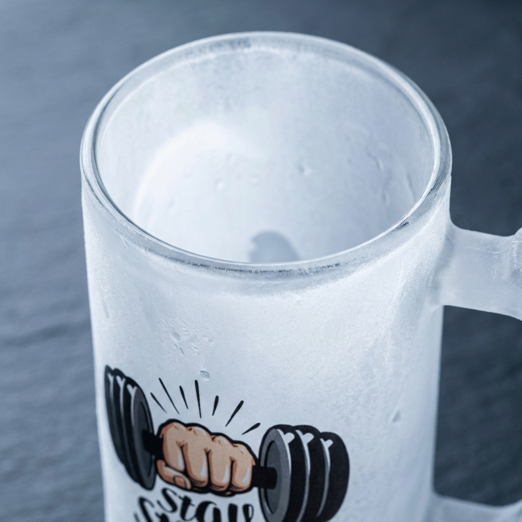 Frosted Beer Mug (16oz) 4 MB0MG026 the tactile close up