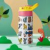 Push Button Kids Bottle MB0SP024 Pink Functiona