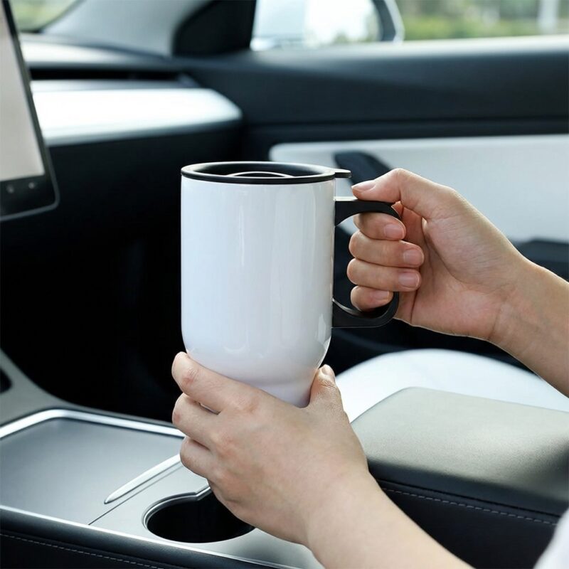 Sublimation Travel Mug Tumbler In Car