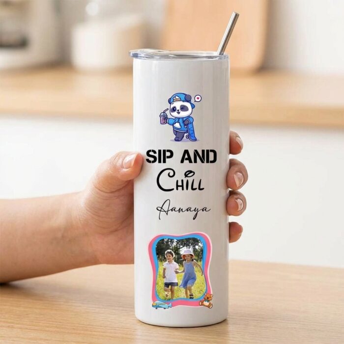 Sublimation Tumbler with Straw MB0SP015 Functional Interaction