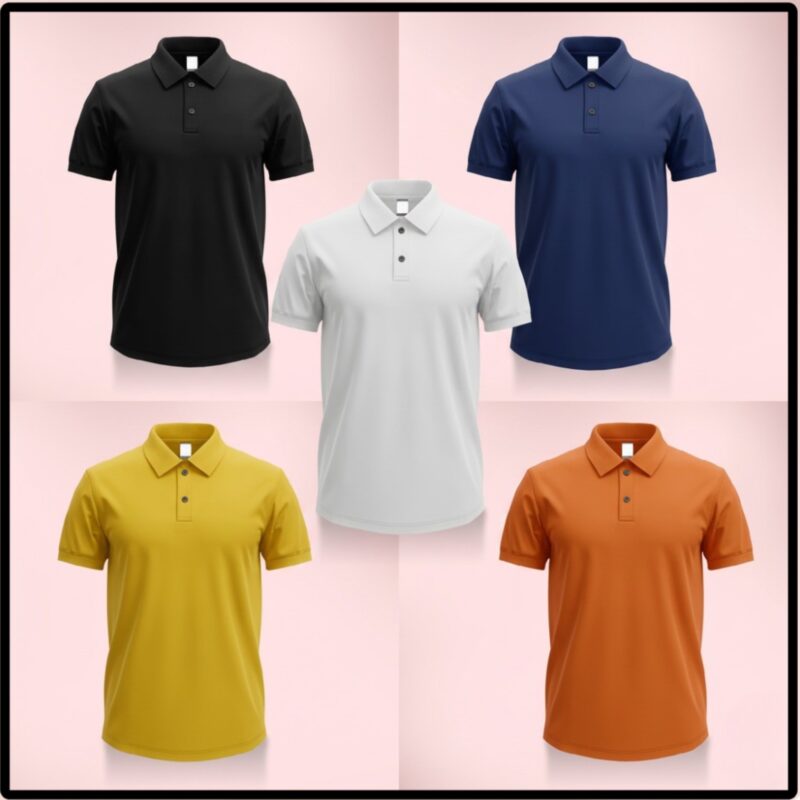Sublimation Collar T-Shirts