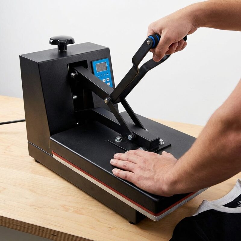 15 15 Flat Heat Press Machine MB0MC004 Functional Interaction