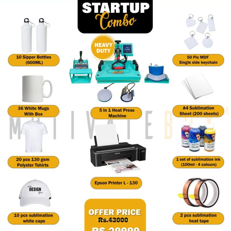 Sublimation Business Startup Combo