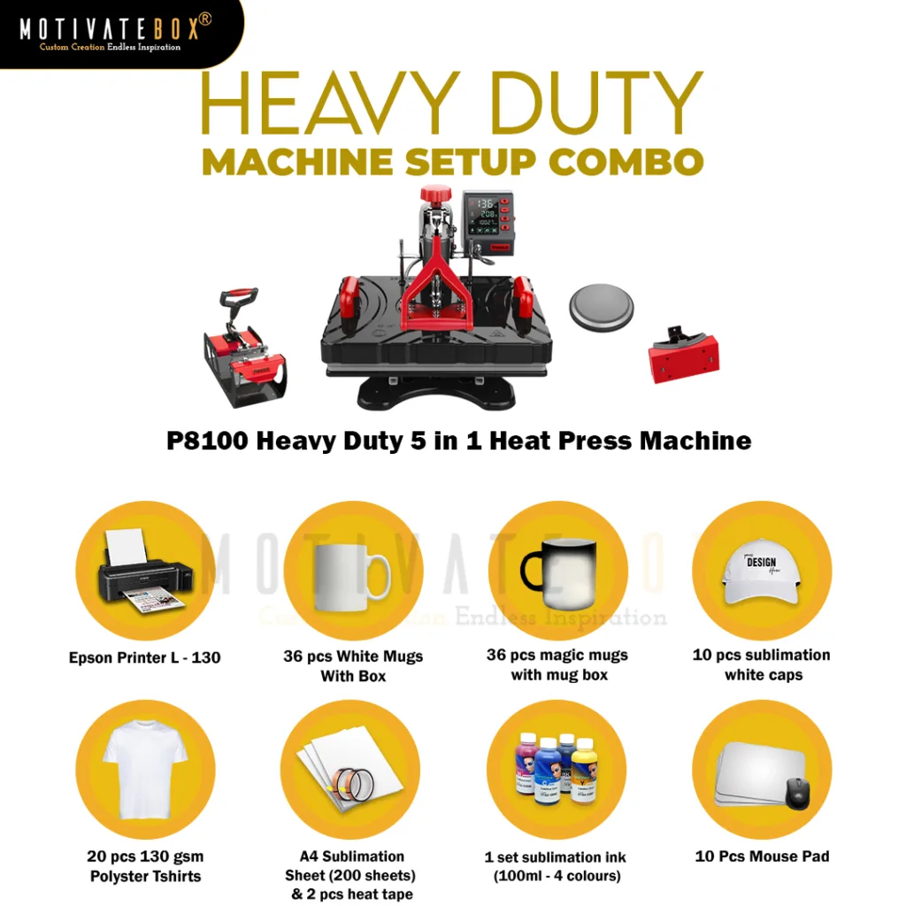 Home 28 Heavy Duty Machine Setup Sublimation Combo