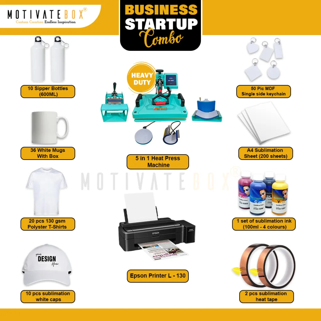 Home 26 Sublimation Business Startup Combo