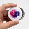 Chinese Round Metal Button Badges 4 Chinese Round Metal Button Badges MB0OP029 Functional Interaction