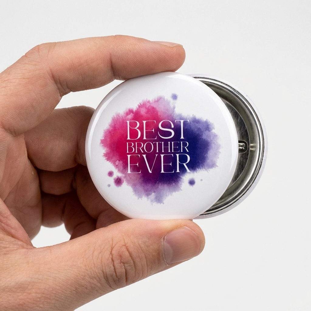 Chinese Round Metal Button Badges 3 Chinese Round Metal Button Badges MB0OP029 Functional Interaction