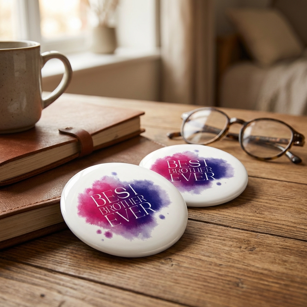 Chinese Round Metal Button Badges 2 Chinese Round Metal Button Badges MB0OP029 Marketing Usage