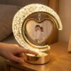 Half Moon LED Crystal Lamp (Heart & Round) 4 Half Moon LED Crystal Lamp Heart Round MB0PF081 Functional Interaction