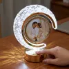 Half Moon LED Crystal Lamp (Heart & Round) 5 Half Moon LED Crystal Lamp Heart Round MB0PF087 Functional Interaction