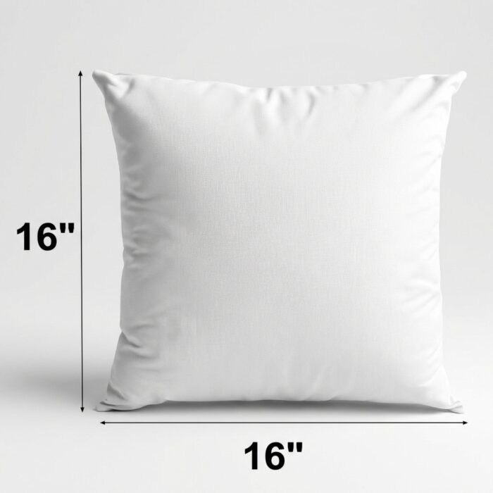 Plain Sublimation Cushion 16 X 16 Inches MB0CS065 Exact Replica