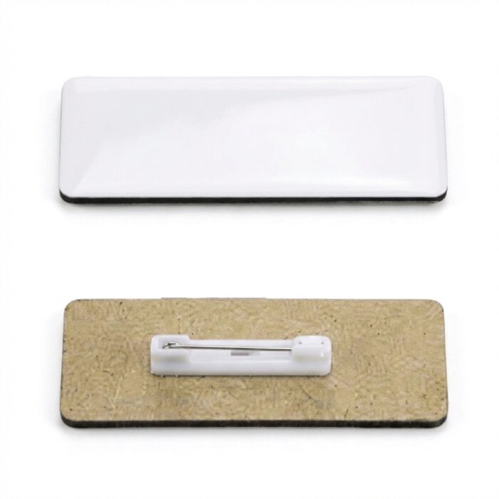 RECTANGULAR ROUNDED CORNER SUBLIMATION BADGES MB0OP149