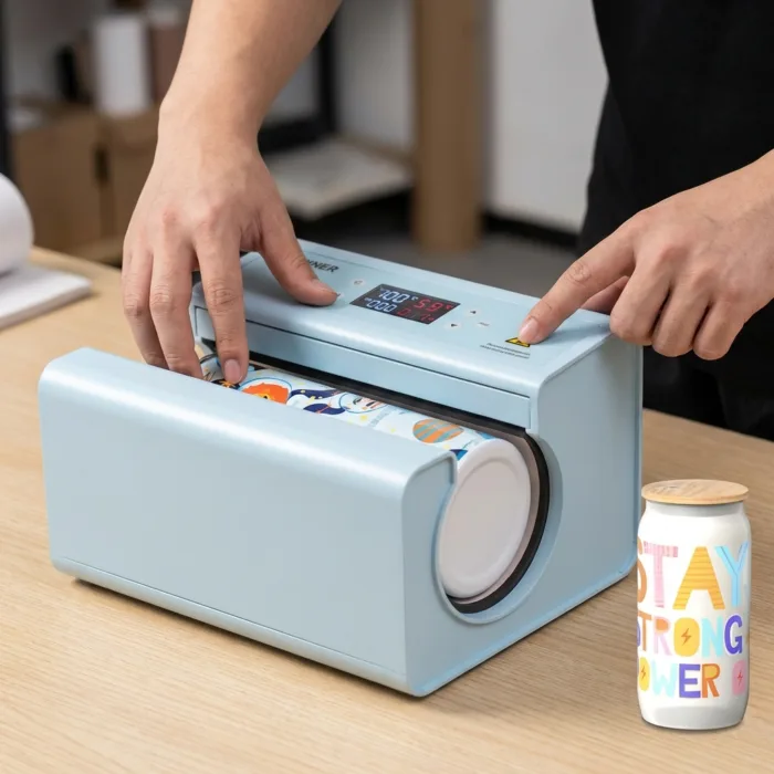 Sipper Bottle Printing Machine MB0MC068 Functional Interaction