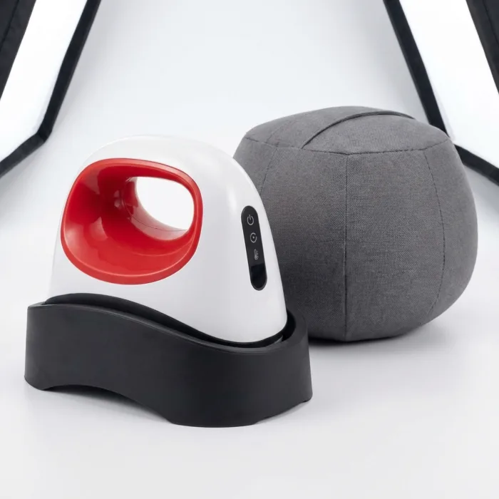 mini cap press machine Side View