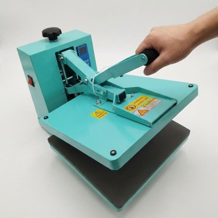 15X15 Heat Press Machine Mint Green MB0MC009 Usage