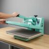 16X24 Heat Press Machine Mint Green MB0MC015 Usage