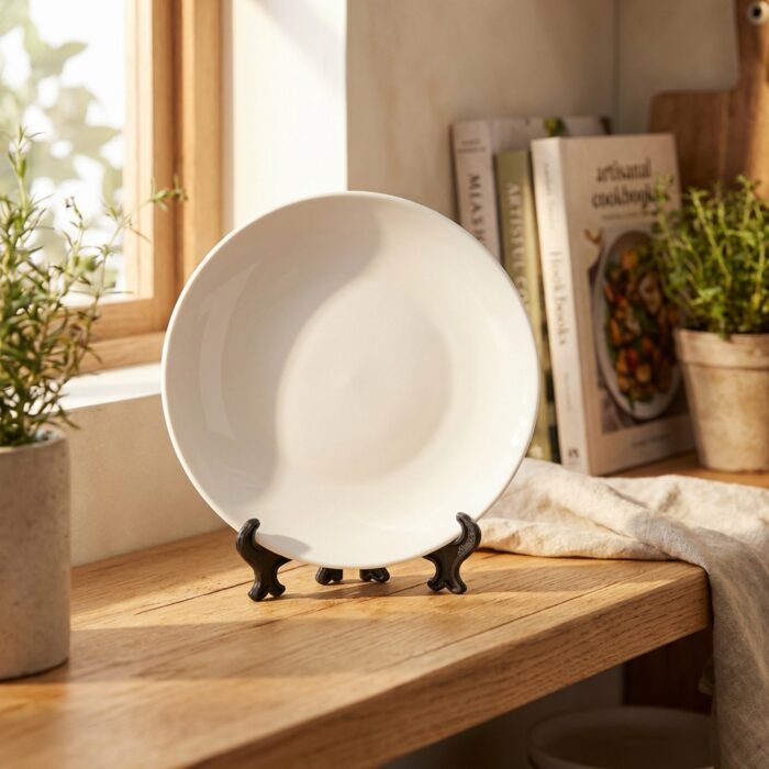 3D Ceramic Sublimation Plate Ceramic Plate Size 8 inch MB0OP064 Marketing Usage