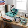 5 in 1 Heat Press Machine with Slider MB0MC023 TShirt Masking