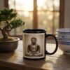 Black Patch Mug Chinese MB0MG088 Buddha