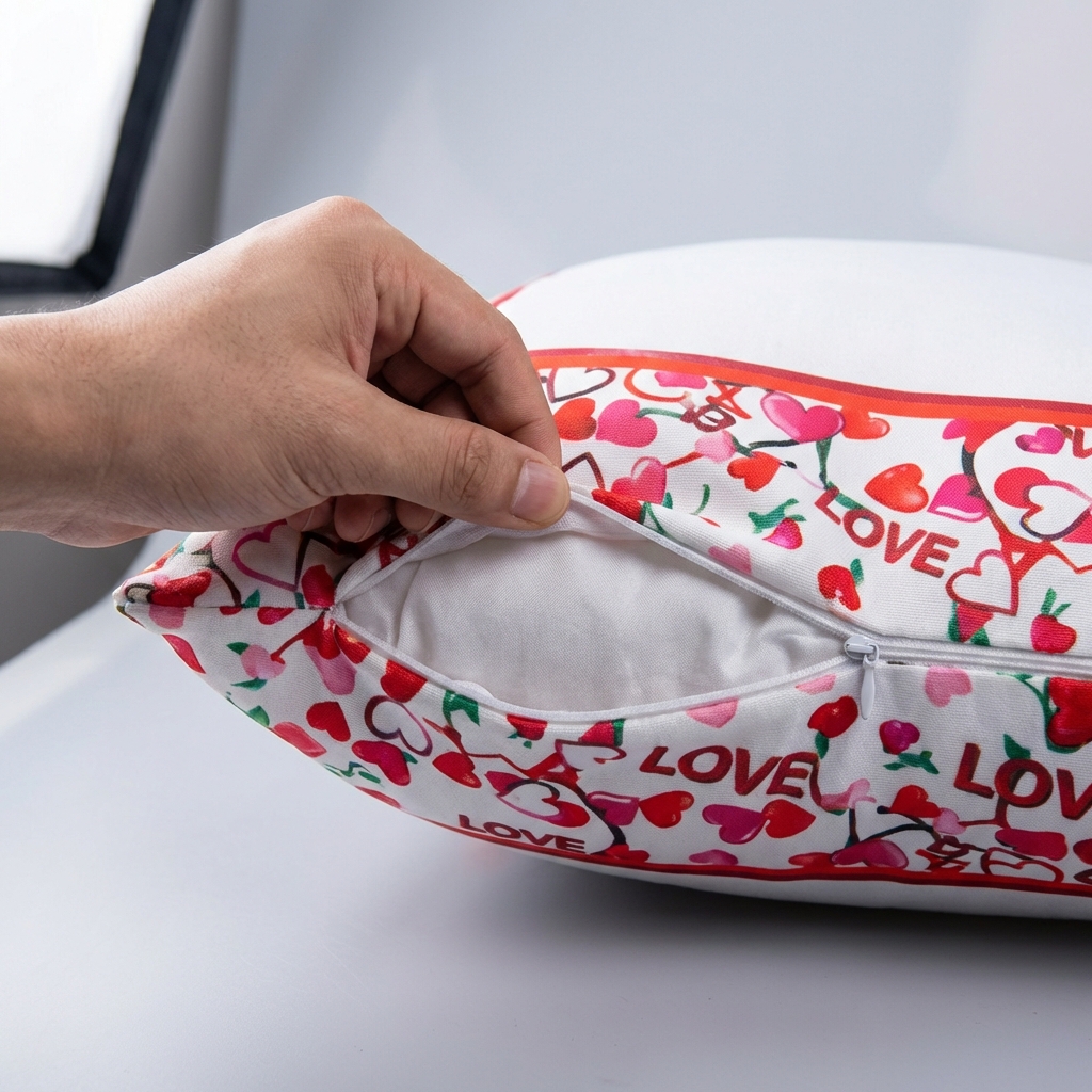 Digital Print Blank Sublimation Cushion 2 Digital Print Blank Sublimation Cushion MB0CS009 Functional Interaction