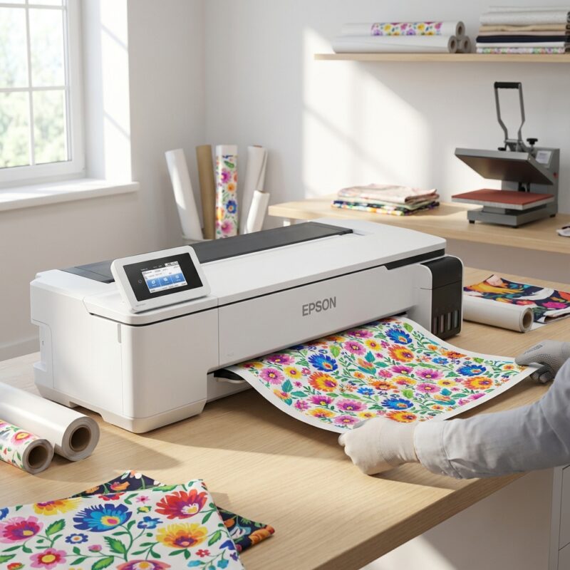 Epson SureColor SC F530 Desktop Dye Sublimation Textile Printer MB0PR001 Marketing Usage