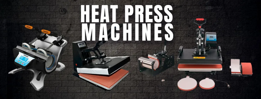Heat press machines