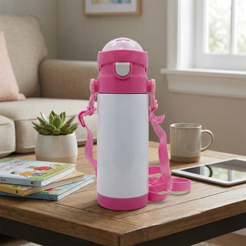 Kids Bottle With Strap Pink Mb0sp022 Marketing Usage Kids Bottle With Strap Pink Mb0sp022 Marketing Usage