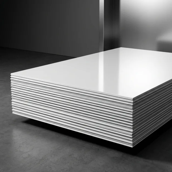 Metal Sheet White 12x24 Glossy MB0MS006 Production Quantity View