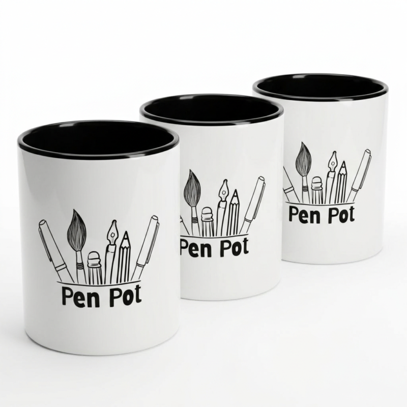 Pen Stand Pen Pot Mug MB0MG096 Bulk Merchandise Array
