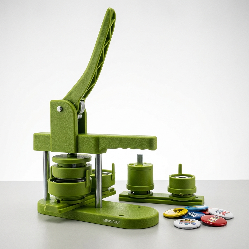 Plastic Badge Machine (With One Mould) 1 Plastic Badge Machine With One Mould MB0MC001 Built To Last