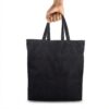 SUBLIMATION TOTE BAGS COLOR BLACK MB0OP114 HIGH FIDELITY FRONT