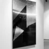 Silver Metallic Sheet MB0MS012 Modern Gallery Display