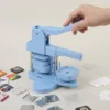Square Badge Machine 55mm (Plastic Body) 3 Square Badge Machine 55mm Plastic Body MB0MC073 Functional Interaction