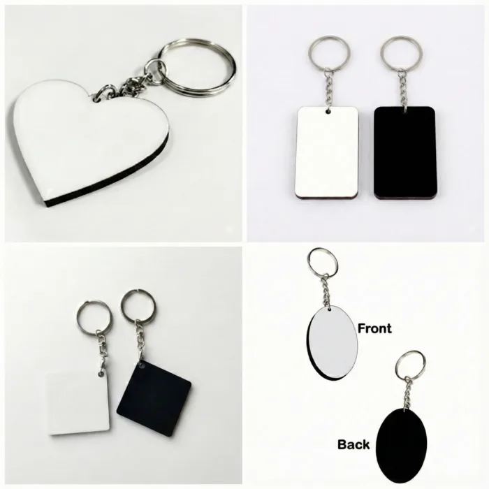 Sublimation MDF Keychain (Single Side)