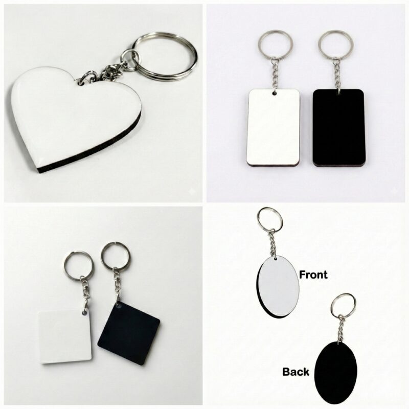 Sublimation MDF Keychain (Single Side)