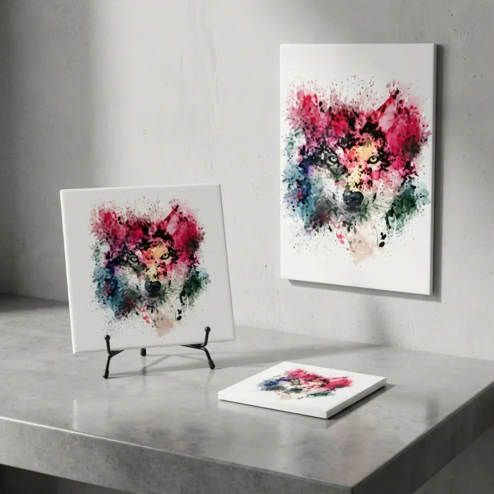 Sublimation Tiles 8 X 12 Inches MB0TL009 Surface Coating Detail