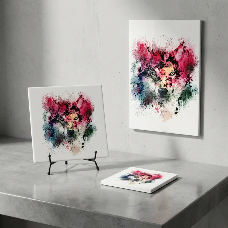 Sublimation Tiles 8 X 12 Inches MB0TL009 Surface Coating Detail