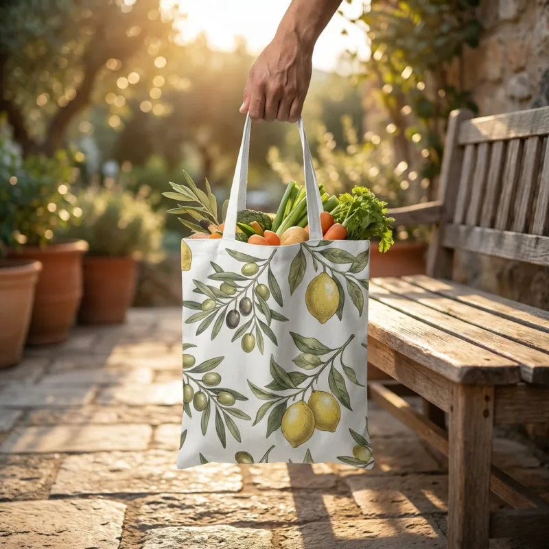 Sublimation Tote Bags Color White MB0OP102 Marketing Usage
