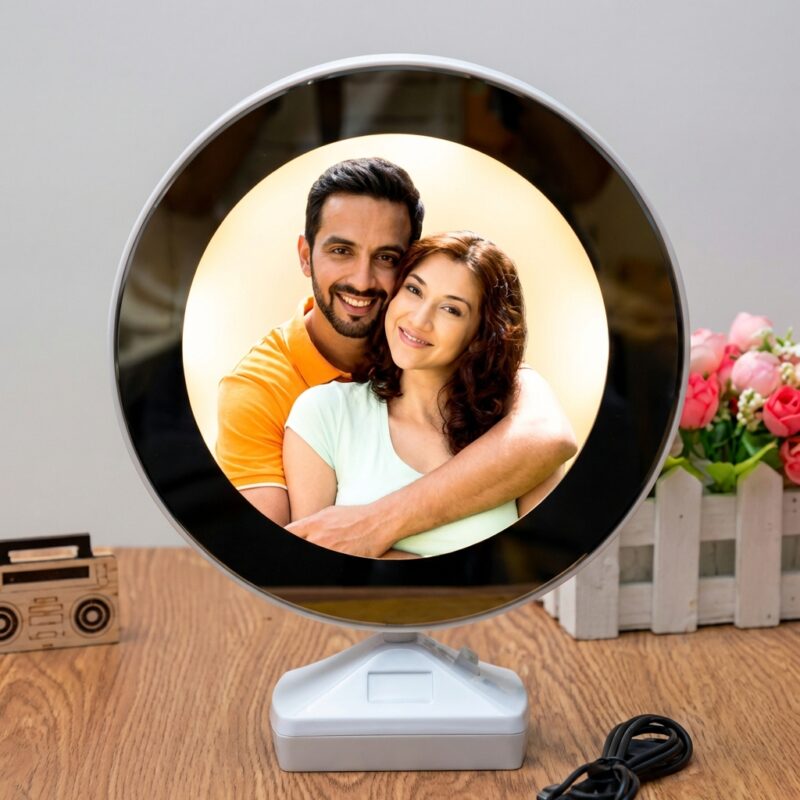 Magic Mirror Round Black MB0PF047 Exact Replica