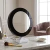 Magic Mirror (Sublimation LED Photo Frame) 4 Magic Mirror Round Black MB0PF047 Vanity Lifestyle