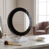 Magic Mirror Round Black MB0PF047 Vanity Lifestyle