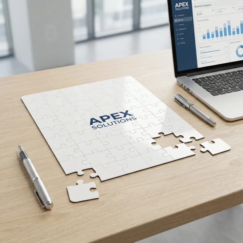 Puzzle A4 MB0OP077 Lifestyle Corporate Presentation