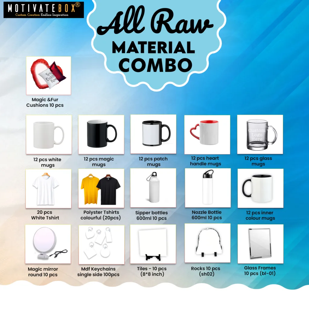 Home 23 All Raw Materials Combo Sublimation